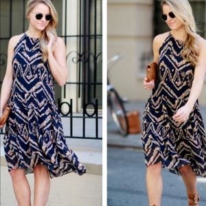 Anthropologie HD in Paris Rococo midi length dress